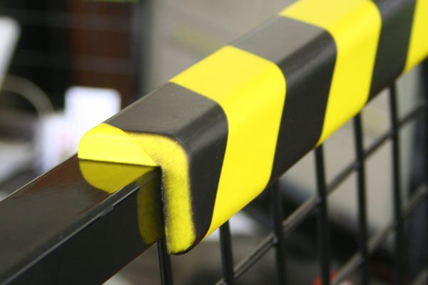 Anti collision Strip Polyurethane Black and Yellow 1metre Length