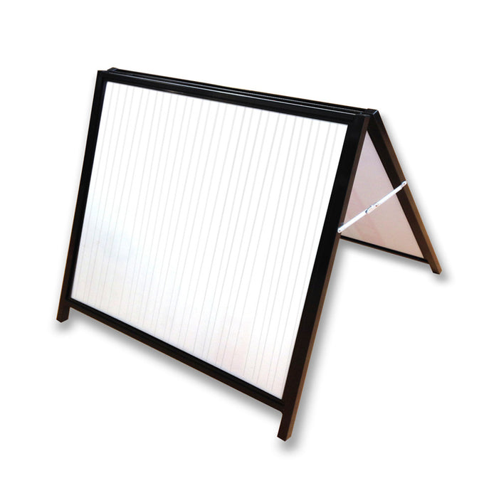 Frame Sign A Frame METAL/Blk for changeable CORF inserts