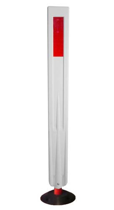 Post UPVC GUIDE POST Flexi360 complete wth round base w110 x h1170 x dia 190 x t30mm