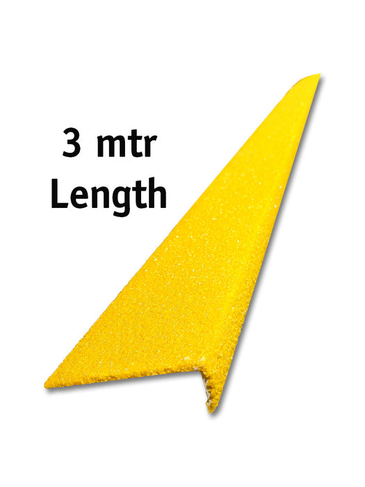 Stair Nosing FRP YELLOW w80x25 L3mt x t4mm