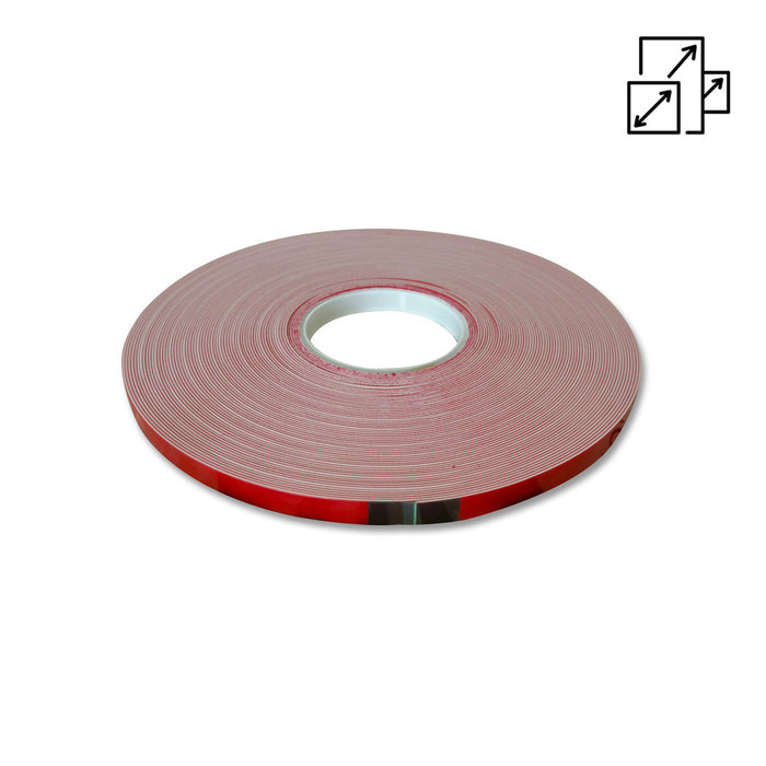 Tape d/sided 5711 FOAM WHITE length 33 metres x thickness 1.1mm