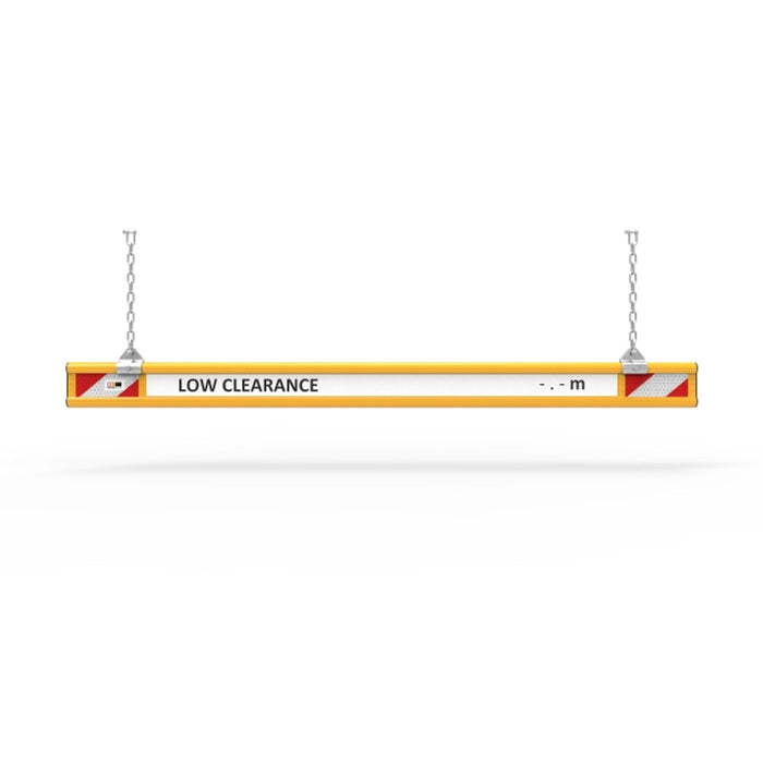 Height Bar - Powder Coated Aluminium (Varying widths 2m - 6m)