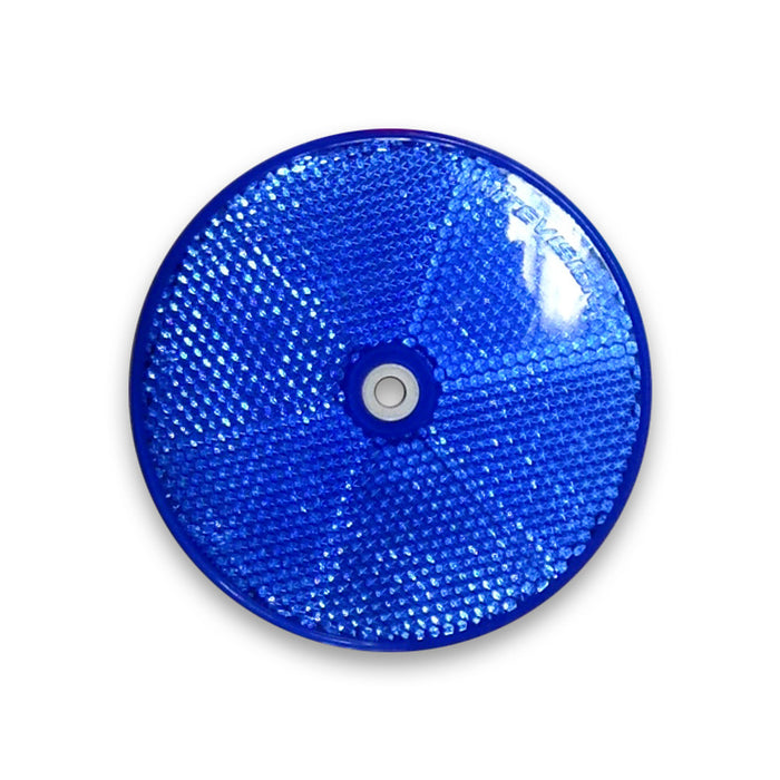 Reflector ROUND corner cube plastic delineator dia 84mm