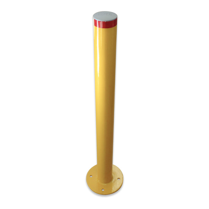 Bollard Metal surface mount HEAVY DUTY 5mm thick Galvanised and PowderCoated