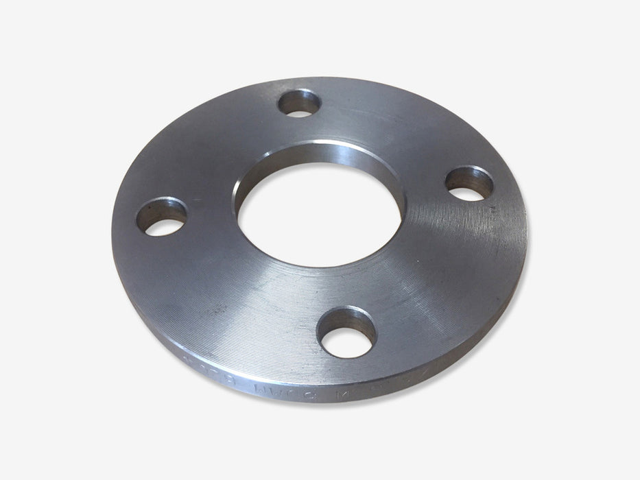 Post Base ROUND Surface Mount H/DUTY 4 Hole fixing h12mm x dia 150mm METAL