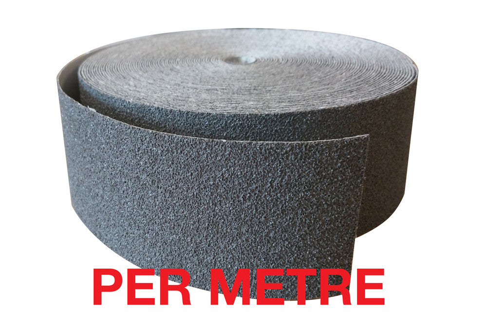 Tape CARBIDE ANTI-SLIP GREY - w70mm PER Mt