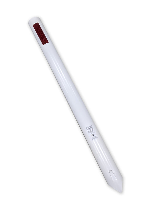 Post DURAPOST Guide Post 10k Delineator Red/Wht - t4mm UPVC