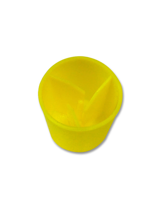 Star Picket Cap Hvy Dty Yellow - x single qty