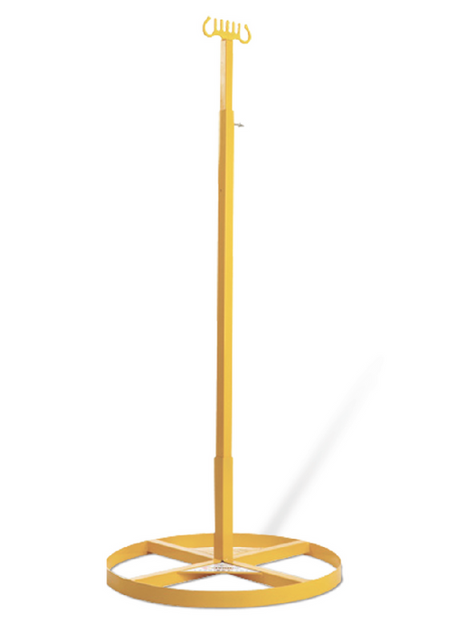 Cable Lead Stand Extendable 1.5 to 2.6m YELLOW