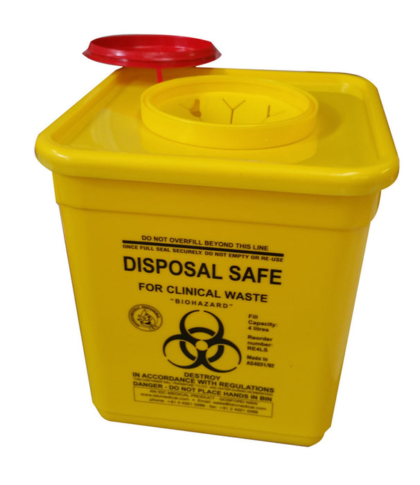 Sharps Container Contents Sign Sharps Container — Euro Signs & Safety