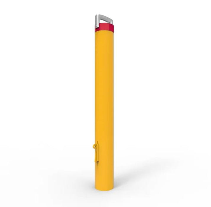 Bollard Metal Sleeve-lok REMOVABLE Posts Galv&Pwd Coat Yellow