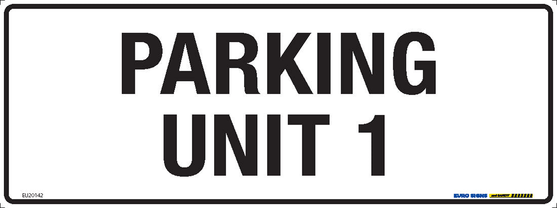 Road, Carpark & Vehicle signs