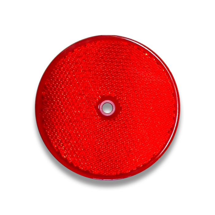 Reflector ROUND corner cube plastic delineator dia 84mm