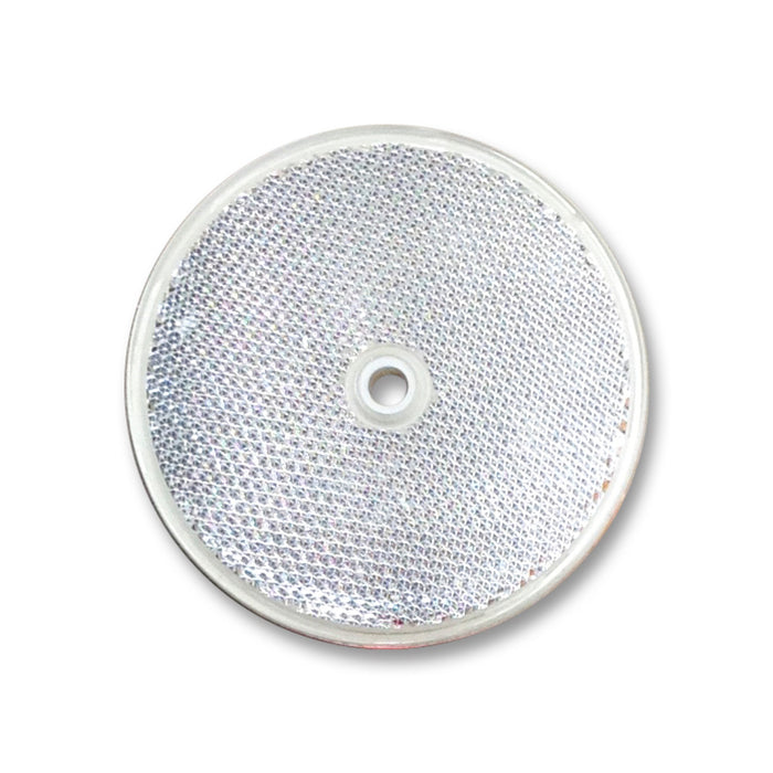 Reflector ROUND corner cube plastic delineator dia 84mm