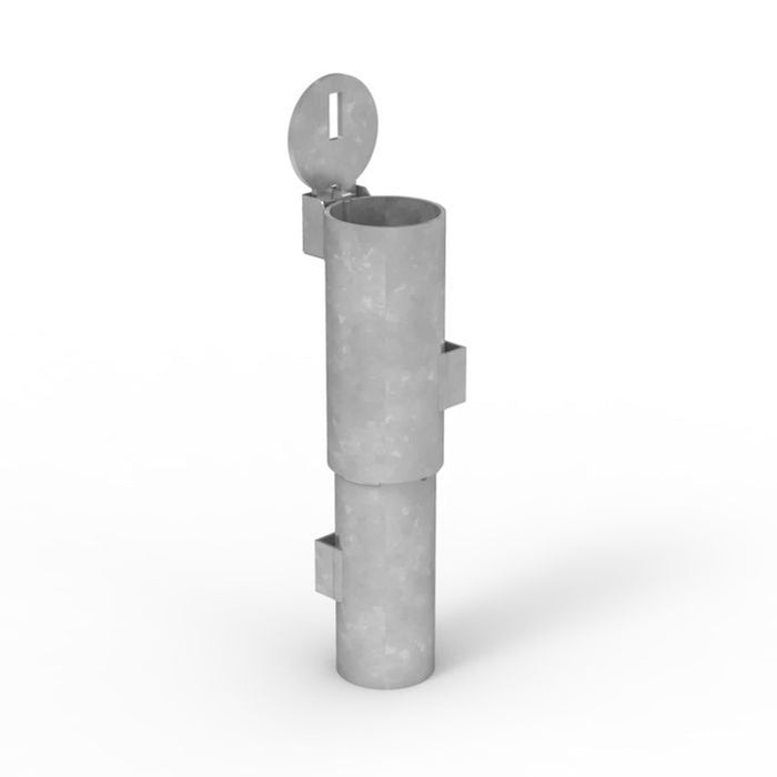 Bollard Metal Sleeve-lok SLEEVE for NEW CONCRETE hole