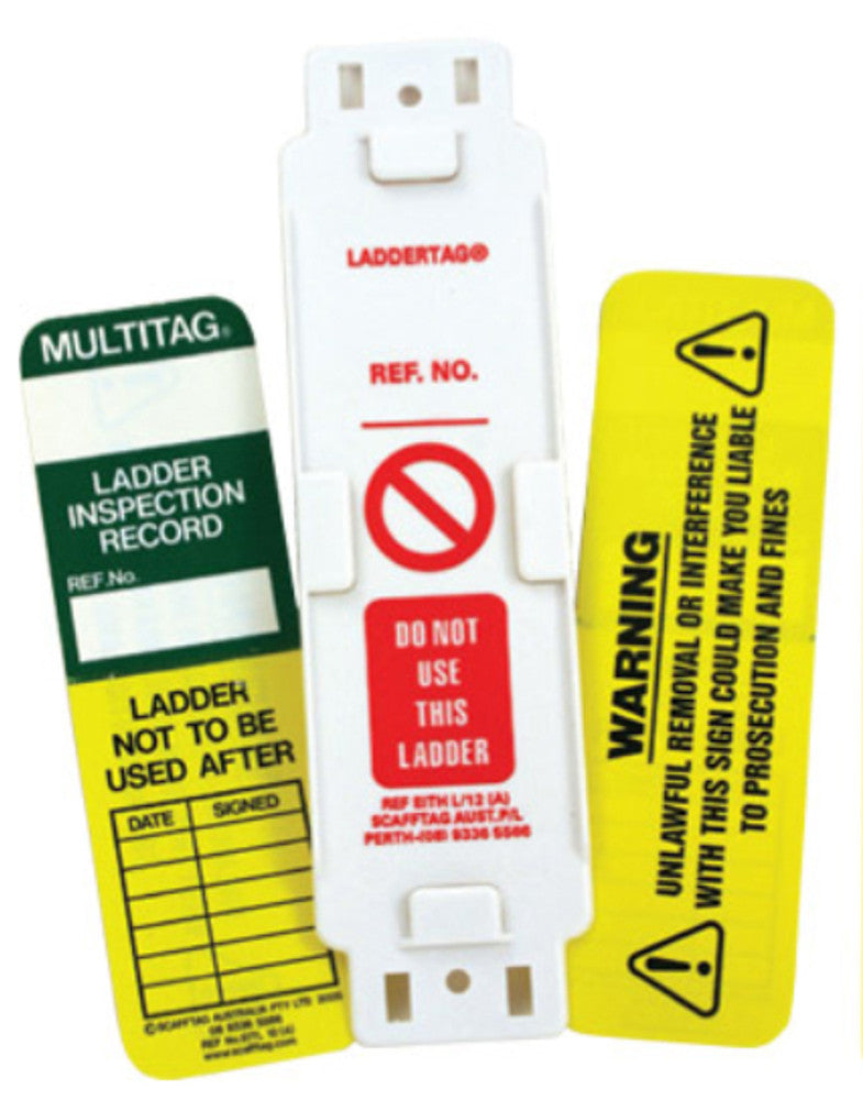 Tag LADDER KIT Complete - x 1qty POLY — Euro Signs & Safety