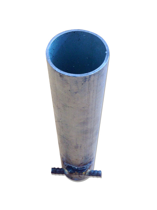 Post Metal Galvanised SLEEVE - IN GROUND L380mm to take dia 60mm POST