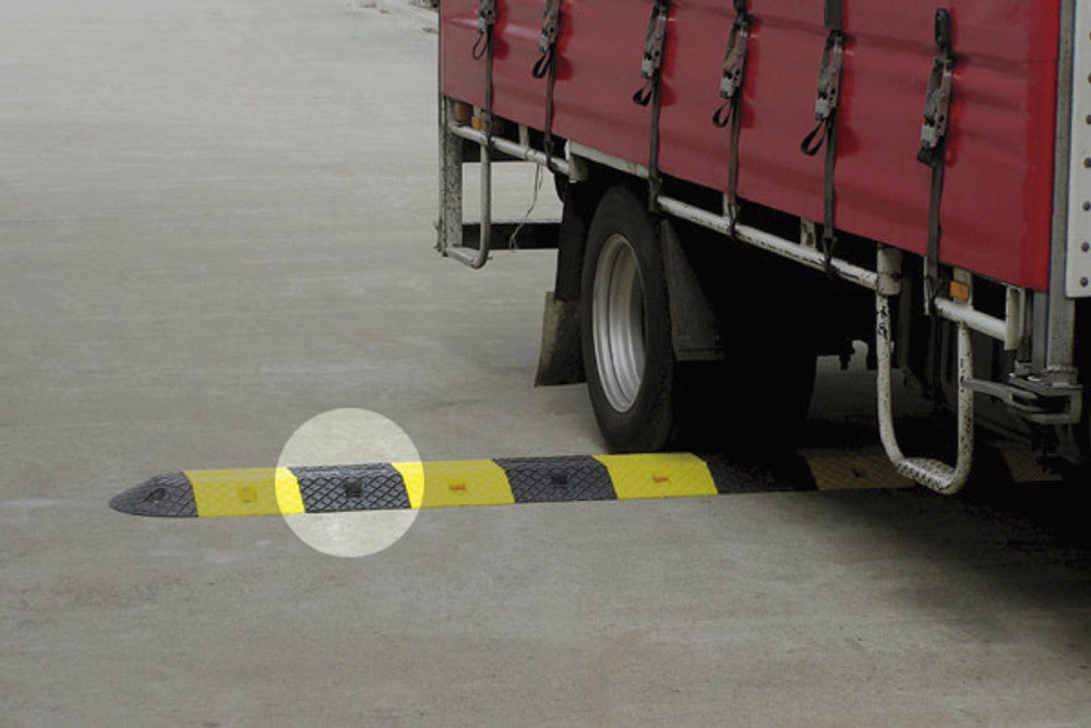 Speed HUMP Slo-Mo SECTION wth fittings BLACK w250 x h50 x L345mm