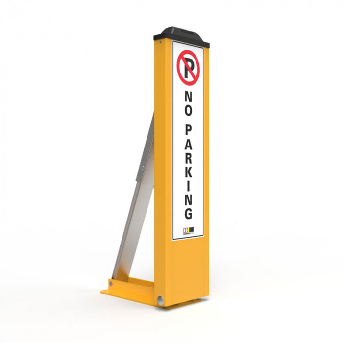 Parking Space Protector Metal NO PARKING - Fold Down